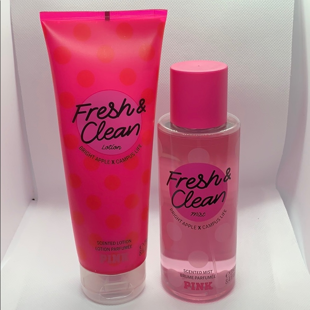 Pink Fresh and Clean Set